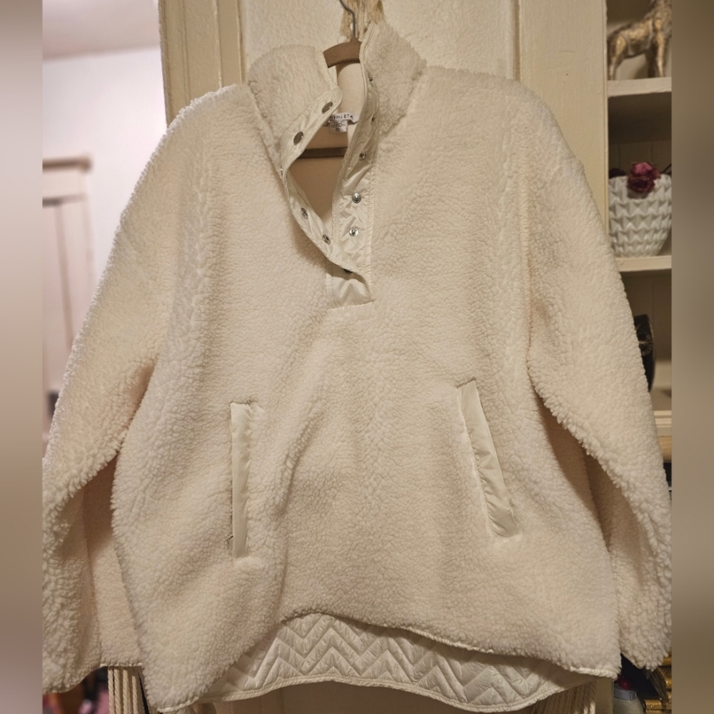 ATHLETA Cozy Sherpa Sweatshirt